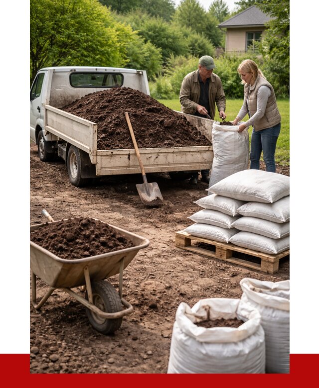 Перегной в мешках с доставкой в Анапе от 2284 р. | ПРОНЕРУДНпа