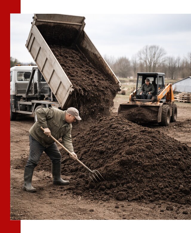 Доставка и продажа перегноя в Анапе быстро и дешево