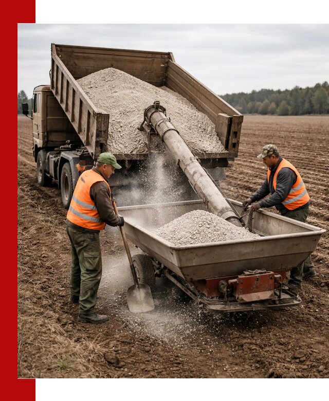 Доставка и продажа суперфосфата оптом и в розницу в Анапе