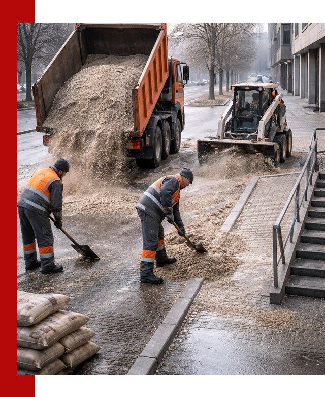 Поставка противогололедных материалов в Анапе