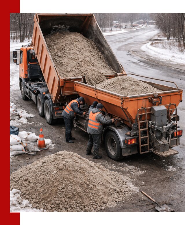 Поставка и вывоз пескосоля в Анапе оптом и в розницу