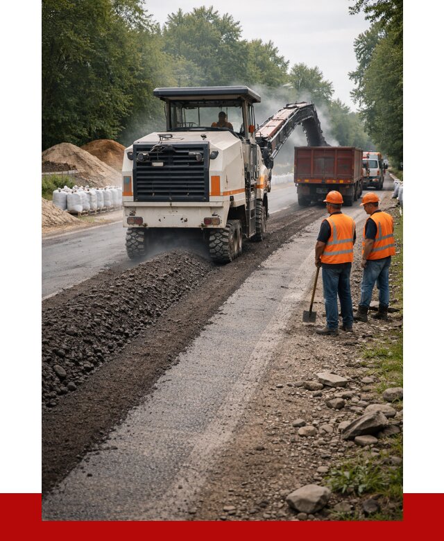 Фрезерованный асфальт в Анапе от 2284 р./куб. | ПРОНЕРУДНпа