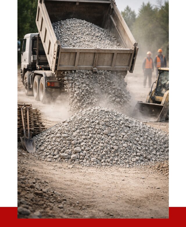 Купить дробленый бетон в Анапе от 1765 р./куб | ПРОНЕРУДНпа