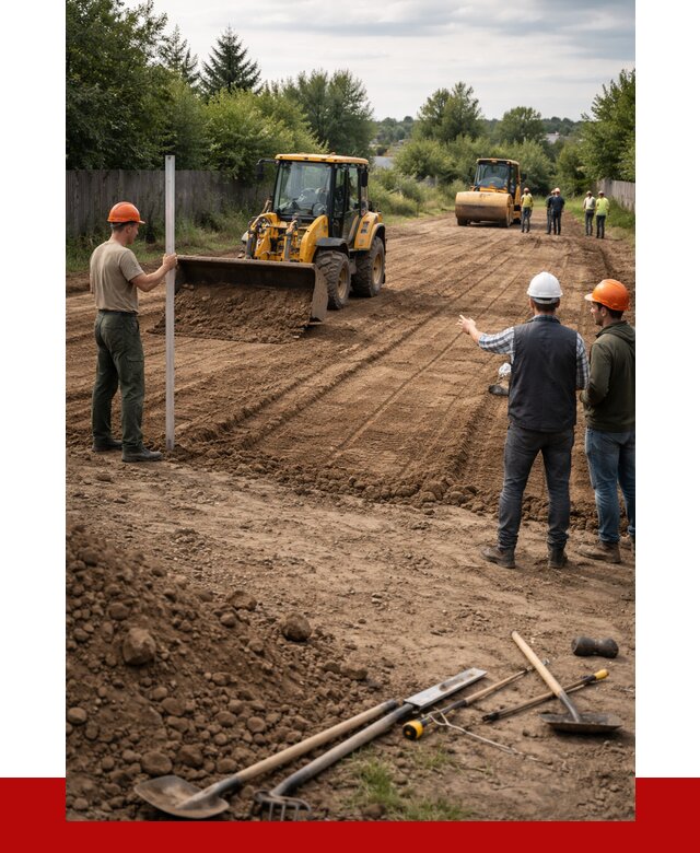Планировка участка грунтом в Анапе от 4673 р ПРОНЕРУДНпа